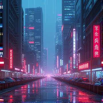 The Neon Rain